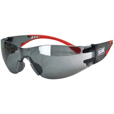 Scan Flexi Spectacle Smoke - Lunettes de protection extérieures résistantes aux impacts - Publicité Scan Flexi Spectacle Smoke - Lunettes de protection extérieures résistantes aux impacts - Publicité