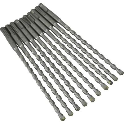 Foret SDS Plus Faithfull FAISDS8210B - 8mm, 210mm, Pack de 10 - Outil de perçage - Publicité Foret SDS Plus Faithfull FAISDS8210B - 8mm, 210mm, Pack de 10 - Outil de perçage - Publicité