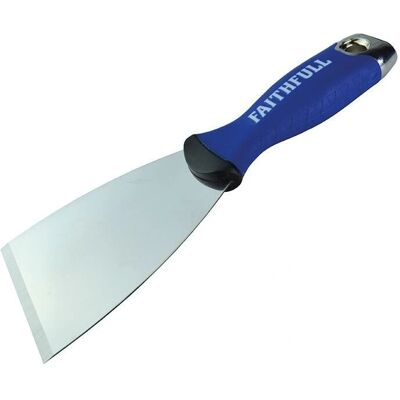 Faithfull 100mm Soft Grip Stripping Knife - Stripping Knife Faithfull 100mm Soft Grip Stripping Knife - Stripping Knife