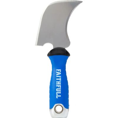 Faithfull Faithfull FAISGWINDME Professional Window Knife Quarter Moon - Window Knife Faithfull Faithfull FAISGWINDME Professional Window Knife Quarter Moon - Window Knife