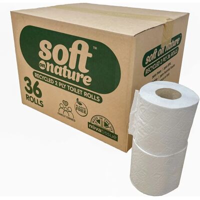 Velvet - Velvet 36 - 36 rolls - recycled - Toilet paper Velvet - Velvet 36 - 36 rolls - recycled - Toilet paper