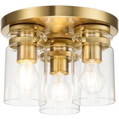 Kichler Brinley 3-Licht Flachdeckenleuchte - Deckenleuchte Kichler Brinley 3-Licht Flachdeckenleuchte - Deckenleuchte