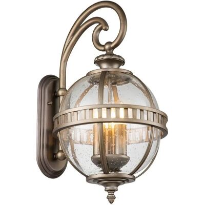 Kichler Halleron 3 Luci Esterni - Bronzo Lucido Kichler Halleron 3 Luci Esterni - Bronzo Lucido