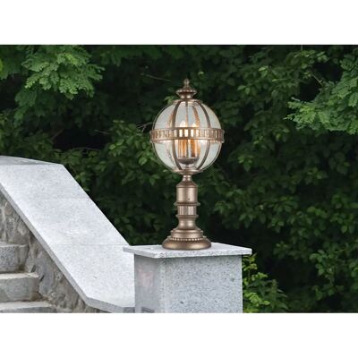 Kichler Halleron Zewnętrzna Lampa Słupowa - Styl Wiktoriański IP44 Kichler Halleron Zewnętrzna Lampa Słupowa - Styl Wiktoriański IP44