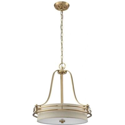 Quoizel Gotham Brushed Brass Hängeleuchte - Deckenleuchte Quoizel Gotham Brushed Brass Hängeleuchte - Deckenleuchte