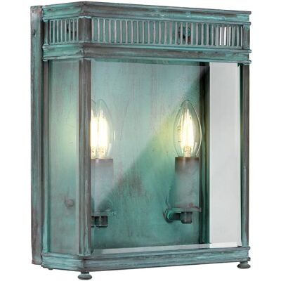 Elstead Holborn 2-Licht Wandlaterne in Verdigris - Außenbeleuchtung Elstead Holborn 2-Licht Wandlaterne in Verdigris - Außenbeleuchtung