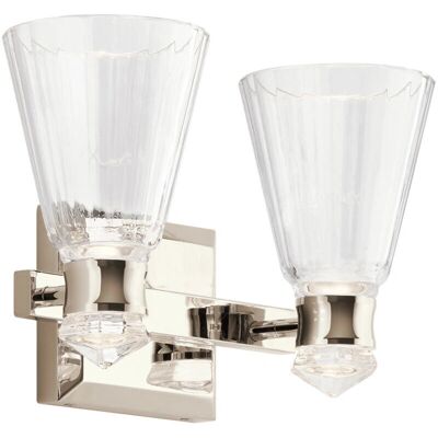 Kichler Kayva Wandleuchte - Vintage Stil, Dimmbar LED, IP44 Kichler Kayva Wandleuchte - Vintage Stil, Dimmbar LED, IP44