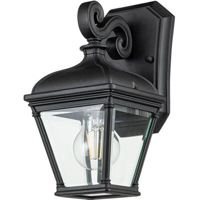 Mała zewnętrzna lampa ścienna Bayview - Czarna - Lampa ścienna zewnętrzna Mała zewnętrzna lampa ścienna Bayview - Czarna - Lampa ścienna zewnętrzna