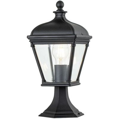 Elstead Bayview Außenpfostenleuchte - IP44, Schwarz, E27 Elstead Bayview Außenpfostenleuchte - IP44, Schwarz, E27