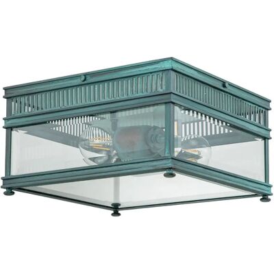 Elstead Holborn 2 Light Outdoor Flush Ceiling Fitting - Deckenleuchte Elstead Holborn 2 Light Outdoor Flush Ceiling Fitting - Deckenleuchte