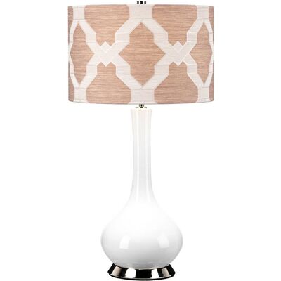 Lampa stołowa Milo w różowym ceramice - Lampa Lampa stołowa Milo w różowym ceramice - Lampa