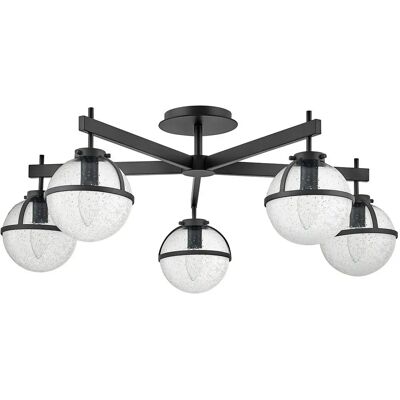 Elstead Hollis 5-Licht Schwarz Deckenleuchte Elstead Hollis 5-Licht Schwarz Deckenleuchte