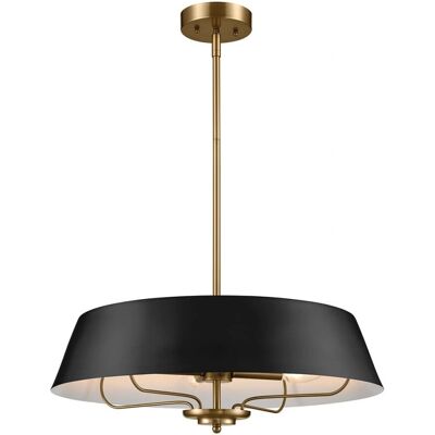 Elstead Lighting Luella 4-Licht Duo-Mount Pendelleuchte - Pendant Light Elstead Lighting Luella 4-Licht Duo-Mount Pendelleuchte - Pendant Light