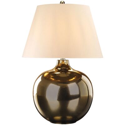 Lampa stołowa Ottoman od Elstead Lighting - Brąz, Iwory, Dimmable Lampa stołowa Ottoman od Elstead Lighting - Brąz, Iwory, Dimmable