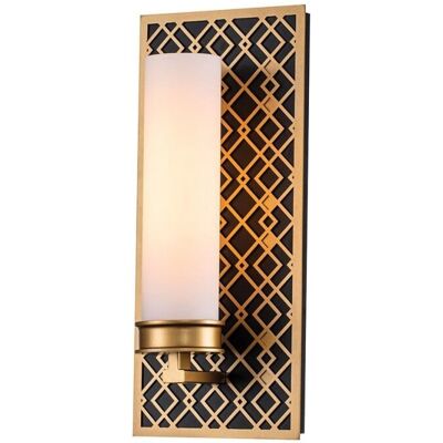 Elstead Ziggy Gold Wandleuchte - Bad IP44 - Elegant & Dimmbar Elstead Ziggy Gold Wandleuchte - Bad IP44 - Elegant & Dimmbar