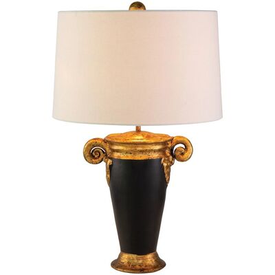 Lampa stołowa Gallier w stylu wazy - Czarny i złoty - Lampa stołowa Lampa stołowa Gallier w stylu wazy - Czarny i złoty - Lampa stołowa