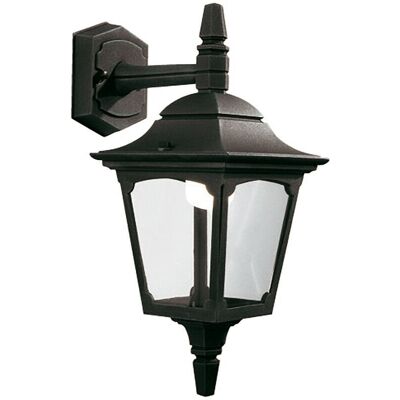 Lampada da Parete Esterna Chapel Mini - Elstead Lighting - Nero - IP44 Lampada da Parete Esterna Chapel Mini - Elstead Lighting - Nero - IP44