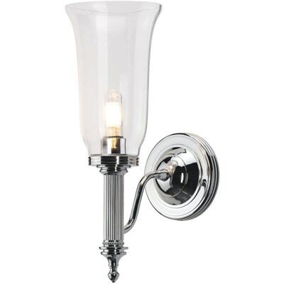 Elstead Lighting Carroll 1 Light Badezimmer Wandleuchte - Wandleuchte Elstead Lighting Carroll 1 Light Badezimmer Wandleuchte - Wandleuchte