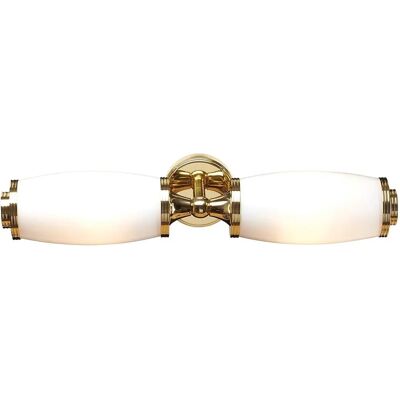 Elstead BATH-ELIOT2 PB Solide Messing Badezimmer-Wandlampe - Badezimmerleuchte Elstead BATH-ELIOT2 PB Solide Messing Badezimmer-Wandlampe - Badezimmerleuchte