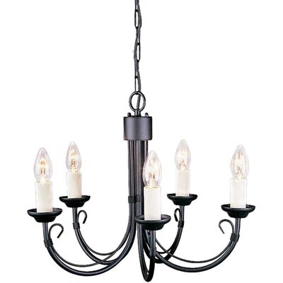 Lustre a 5 luci Elstead Chartwell - Faretto da soffitto Lustre a 5 luci Elstead Chartwell - Faretto da soffitto