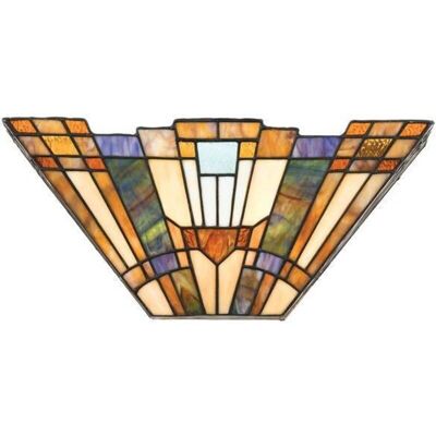Quoizel Inglenook 2-flammige Tiffany Wandleuchte - Wandleuchte Quoizel Inglenook 2-flammige Tiffany Wandleuchte - Wandleuchte
