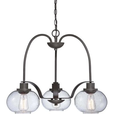 Lustra a più bracci Netlighting Trilogy - Bronzo antico - 3 luci Lustra a più bracci Netlighting Trilogy - Bronzo antico - 3 luci