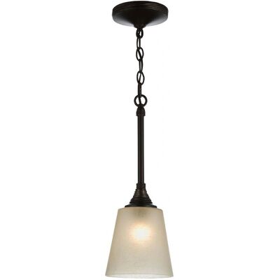Elstead Lighting Arbor 1 Light Dome Mini Pendelleuchte - Wettergebräunte Messing - Mini Pendelleuchte Elstead Lighting Arbor 1 Light Dome Mini Pendelleuchte - Wettergebräunte Messing - Mini Pendelleuchte