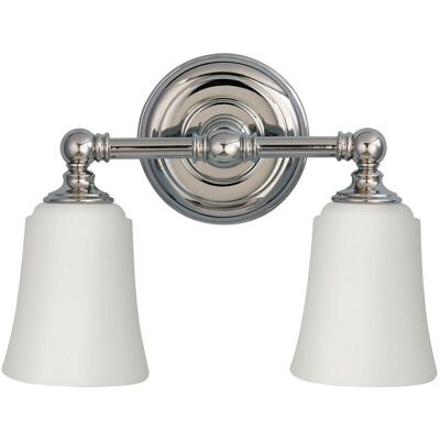 Elstead Lighting Huguenot Lake 2 Licht Badezimmer Chrom - Badezimmer Beleuchtung Elstead Lighting Huguenot Lake 2 Licht Badezimmer Chrom - Badezimmer Beleuchtung
