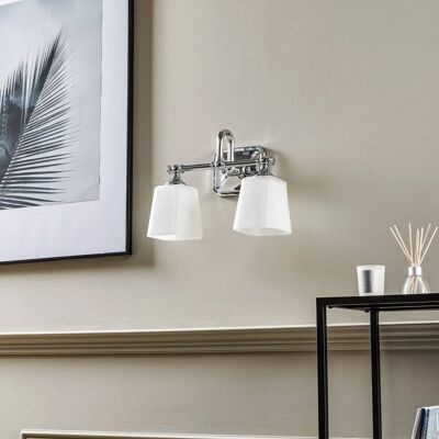 Elstead Concord 2 Licht Badezimmer Wandleuchte - Badezimmer Wandlampe Elstead Concord 2 Licht Badezimmer Wandleuchte - Badezimmer Wandlampe
