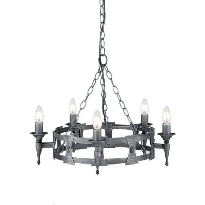 Lampadario Saxon 5 Luci - Lampadario Lampadario Saxon 5 Luci - Lampadario