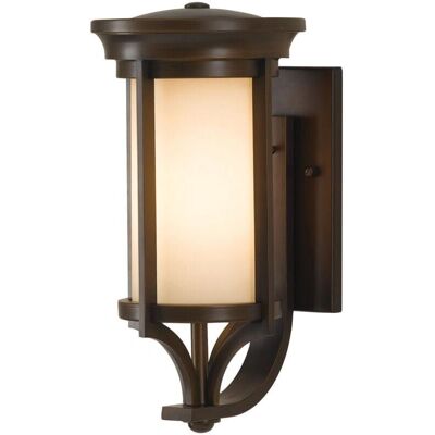 Elstead Merrill Einzellicht Wandlaterne in Heritage Bronze - Wandleuchte Elstead Merrill Einzellicht Wandlaterne in Heritage Bronze - Wandleuchte