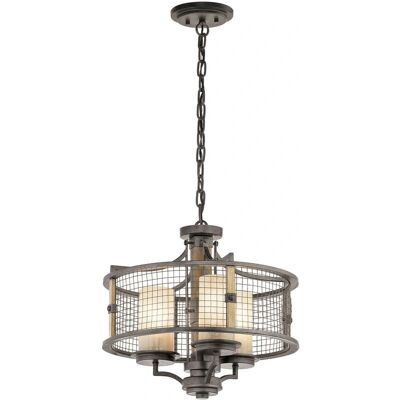 Kichler Ahrendale Lampadario a 3 Luci - Lampadario Kichler Ahrendale Lampadario a 3 Luci - Lampadario