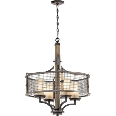 Lampadario a Sospensione Kichler Ahrendale 4 Luci - Lampadario a Sospensione Lampadario a Sospensione Kichler Ahrendale 4 Luci - Lampadario a Sospensione