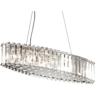 Lampadario a 8 luci Crystal Skye di Elstead - Lampadario a 8 luci Lampadario a 8 luci Crystal Skye di Elstead - Lampadario a 8 luci