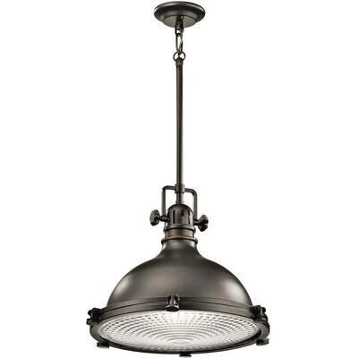 Elstead Lighting Hatteras Bay - Extra Große Kuppel Deckenleuchte - Altbronze Elstead Lighting Hatteras Bay - Extra Große Kuppel Deckenleuchte - Altbronze