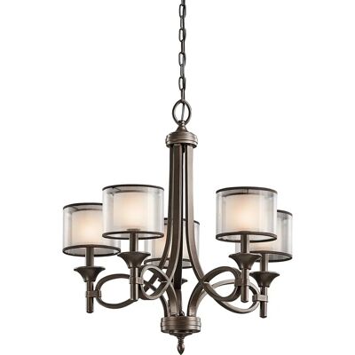 Lampadario a 5 Luci Kichler Lacey - Lampadario a Sospensione Lampadario a 5 Luci Kichler Lacey - Lampadario a Sospensione