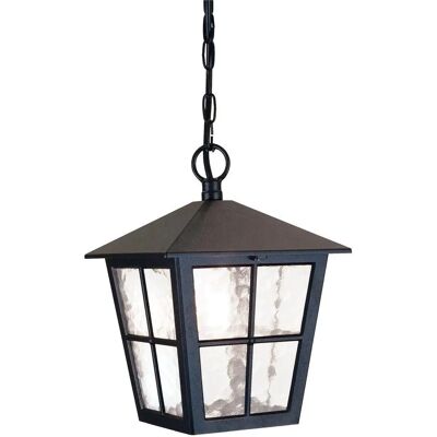 Elstead Lighting BL48M Canterbury Außenwandleuchte - IP43, E27, Schwarz Elstead Lighting BL48M Canterbury Außenwandleuchte - IP43, E27, Schwarz