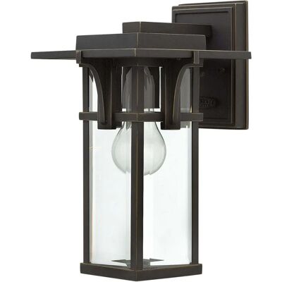 Elstead Manhattan Wandleuchte - Öl-Rubbed Bronze - Außen IP44 Elstead Manhattan Wandleuchte - Öl-Rubbed Bronze - Außen IP44