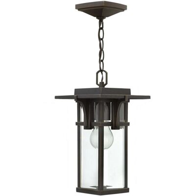 Luce da soffitto esterna Manhattan in Bronzo Frotto con Olio - Lampada da soffitto Luce da soffitto esterna Manhattan in Bronzo Frotto con Olio - Lampada da soffitto