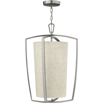 Lampada a sospensione Blakely - Nichel Spazzolato - 3x E14 - Lampada Pendente Lampada a sospensione Blakely - Nichel Spazzolato - 3x E14 - Lampada Pendente