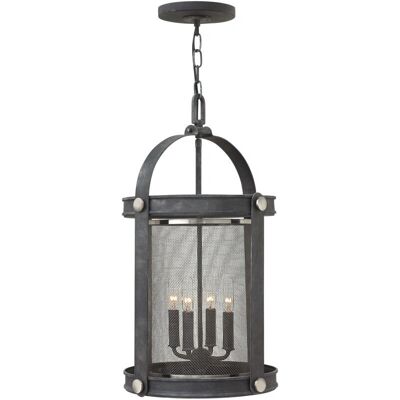 Lampadario Elstead Holden - Zinc invecchiato - Lampada a sospensione Lampadario Elstead Holden - Zinc invecchiato - Lampada a sospensione