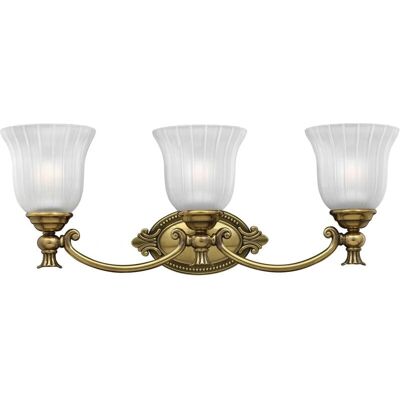 Elstead Lighting Francoise 3 Licht Badezimmer Wandlampe - Badezimmer Wandleuchte Elstead Lighting Francoise 3 Licht Badezimmer Wandlampe - Badezimmer Wandleuchte