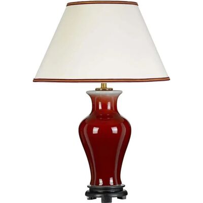 Lampe de table en céramique Oxblood Elstead - Lampe de table Lampe de table en céramique Oxblood Elstead - Lampe de table