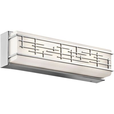 Netlighting Zolon Applique LED per Bagno - Cromo - 21W - IP44 - Media Netlighting Zolon Applique LED per Bagno - Cromo - 21W - IP44 - Media