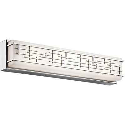 Netlighting Zolon LED Badezimmer Wandleuchte Chrom IP44 Netlighting Zolon LED Badezimmer Wandleuchte Chrom IP44
