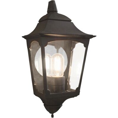 Elstead Lighting Schwarze Außenwandlampe IP44 E27 - Außenwandleuchte Elstead Lighting Schwarze Außenwandlampe IP44 E27 - Außenwandleuchte