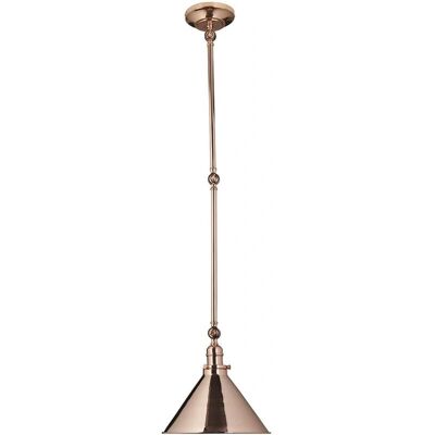 Elstead Provence Wand/Hängelampe - Polierter Kupfer - 60W - E27 - Verstellbar Elstead Provence Wand/Hängelampe - Polierter Kupfer - 60W - E27 - Verstellbar