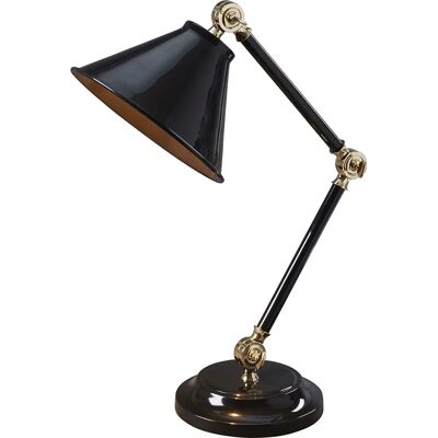Elstead Provence Element - Verstellbare schwarze und Messing Tischlampe Elstead Provence Element - Verstellbare schwarze und Messing Tischlampe