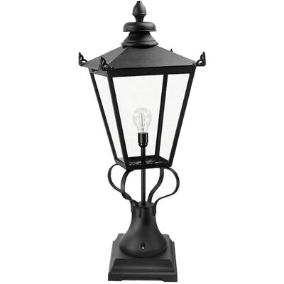 Netlighting Wilmslow Laterne - Viktorianischer Stil, Schwarz, E27, 106cm Netlighting Wilmslow Laterne - Viktorianischer Stil, Schwarz, E27, 106cm
