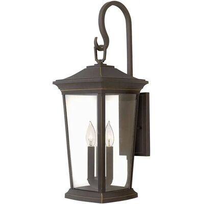 Elstead Bromley 3-Licht Wandlaterne - Außen IP44 Messing Elstead Bromley 3-Licht Wandlaterne - Außen IP44 Messing